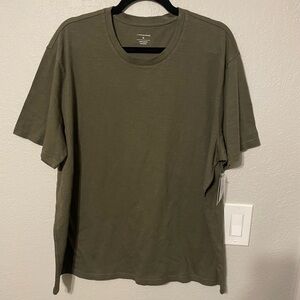 14th & Union Olive Green Men's 100% Cotton T-Shirt